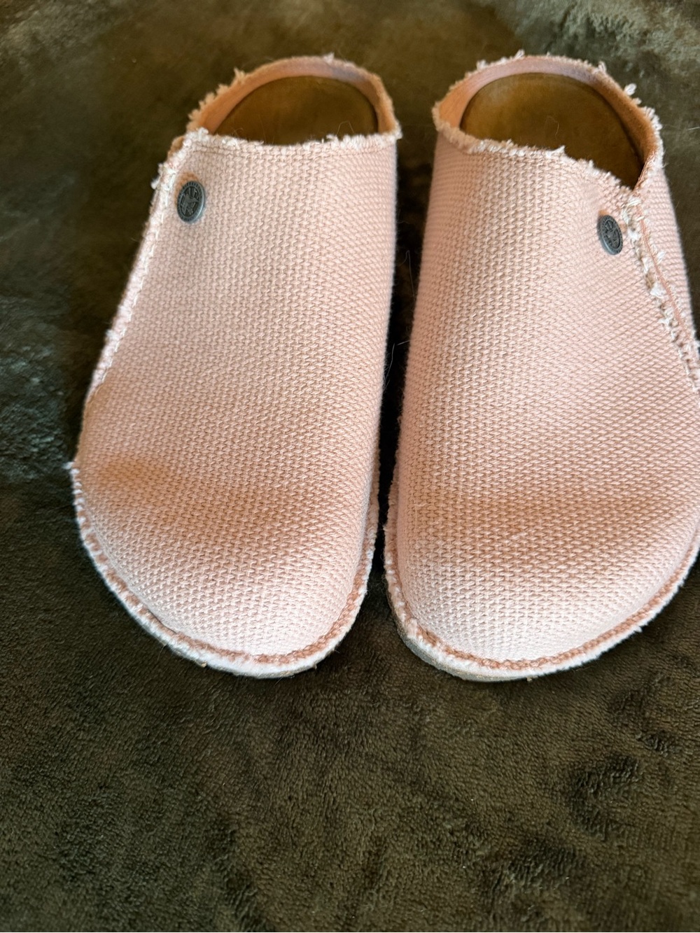 Birkenstock  pink mules sz 38